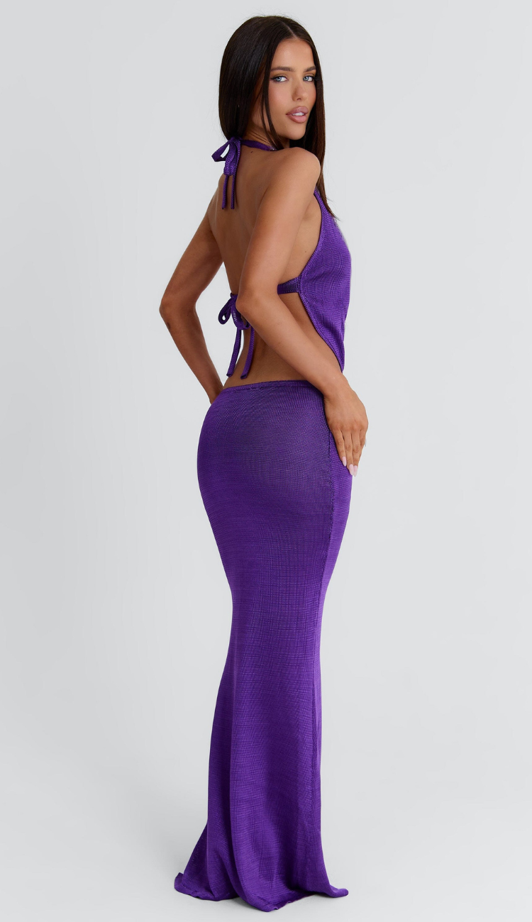 Janny Violet Maxi Dress