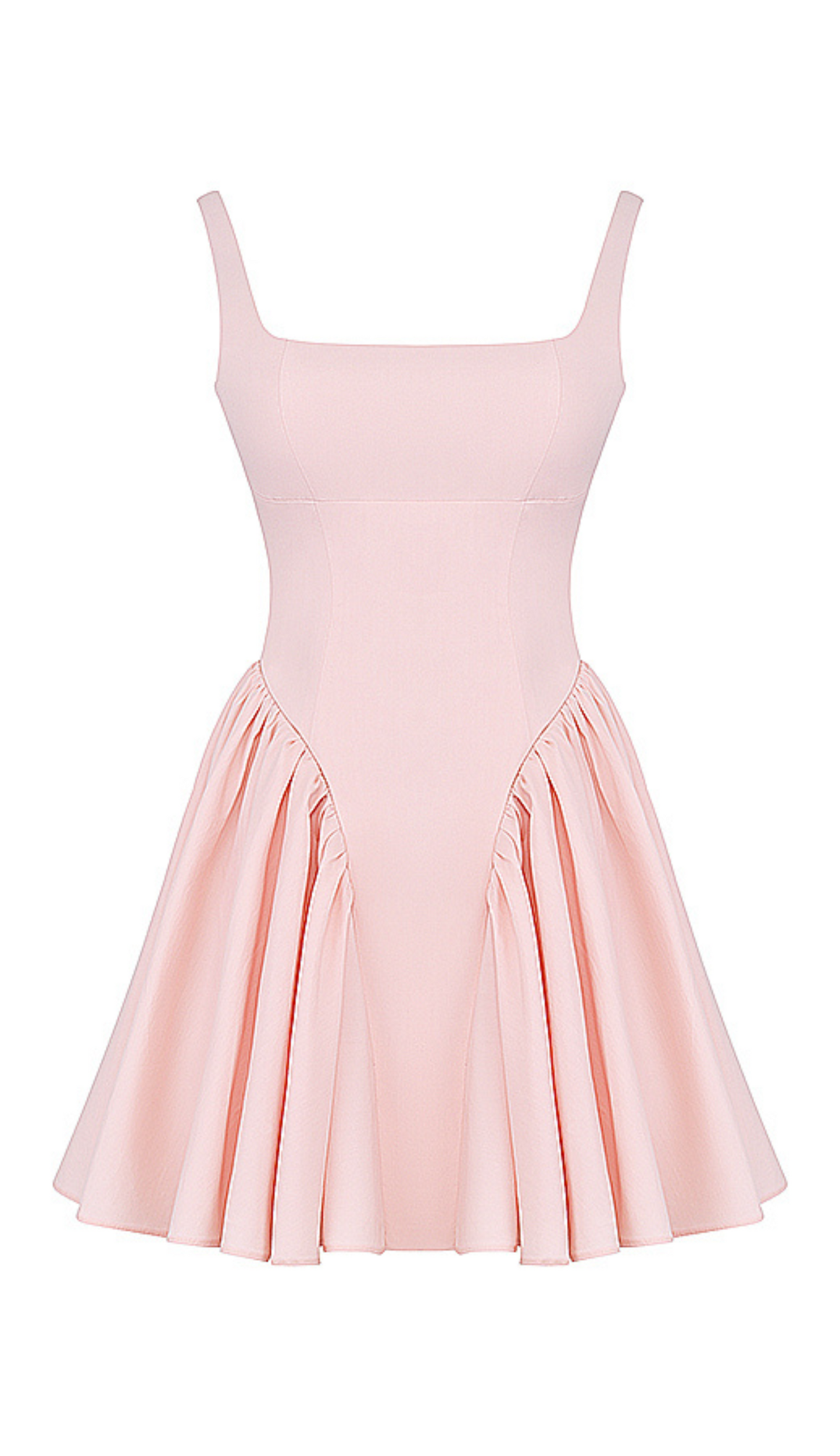 Monica Pink Bow Mini Dress