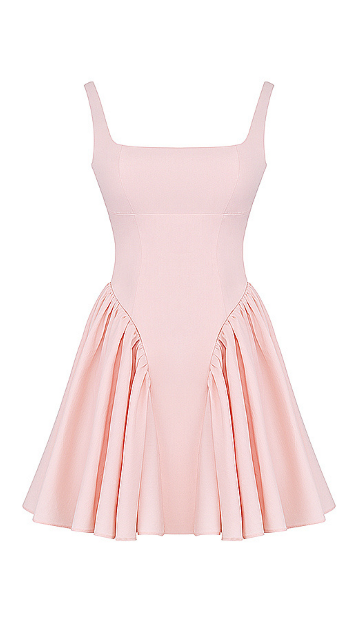 Monica Pink Bow Mini Dress