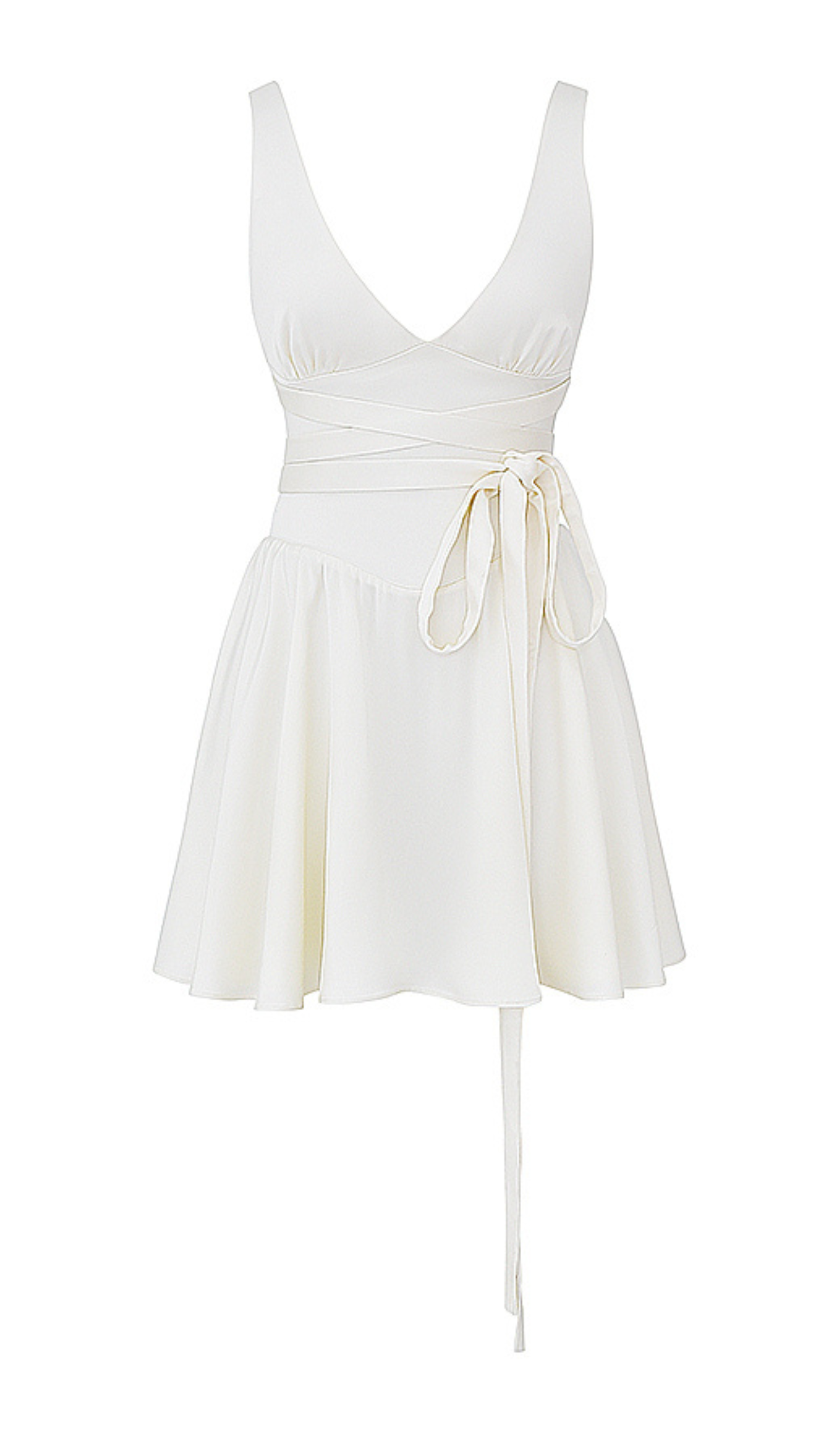 Basel White Mini Dress