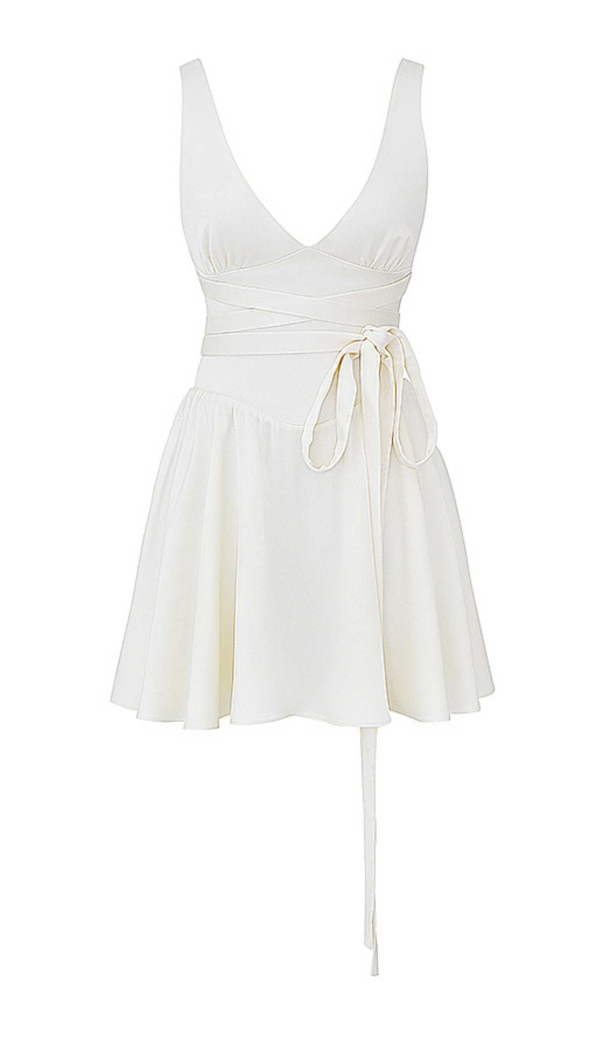 Basel White Mini Dress