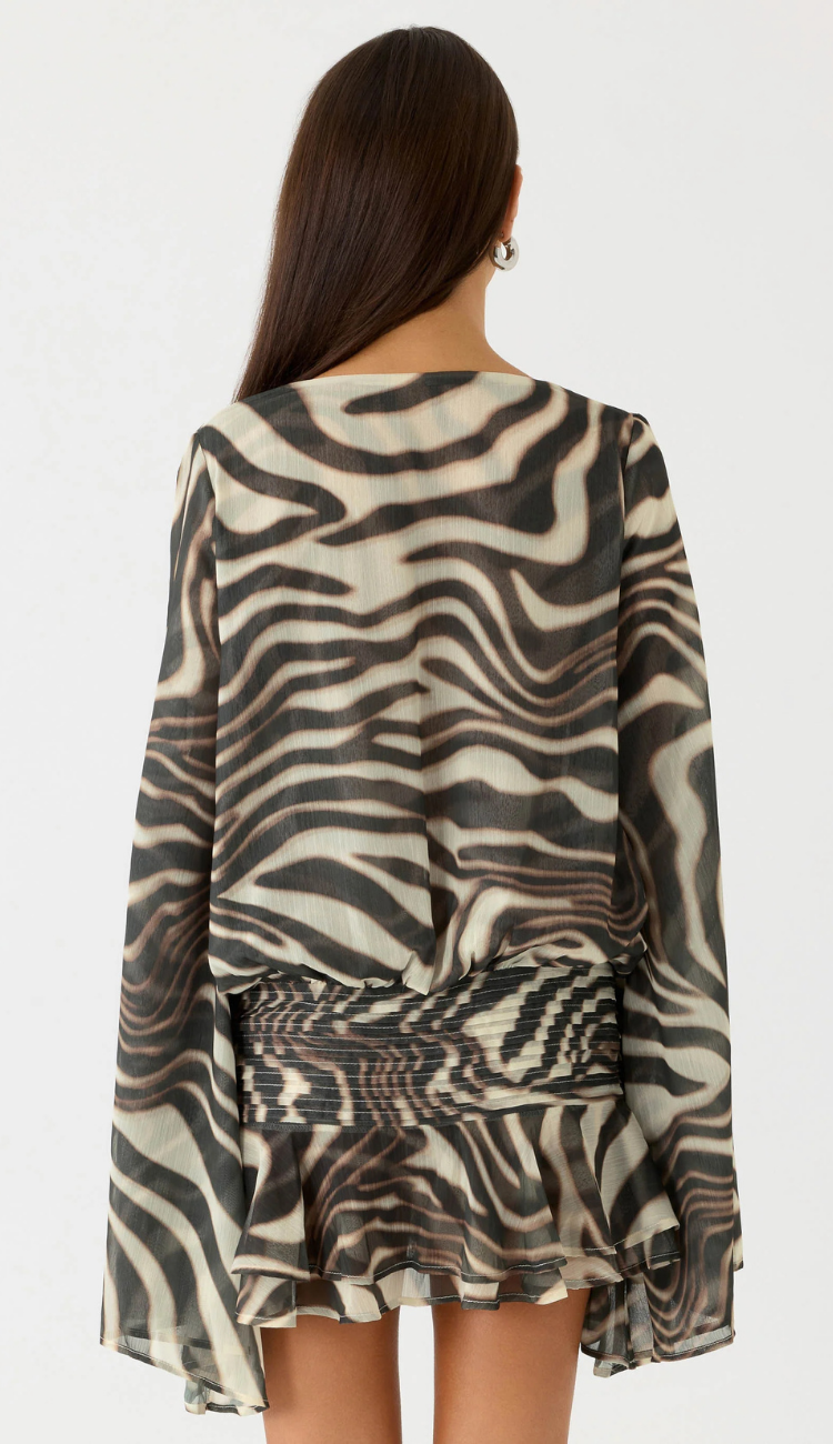 Zulla Zebra Mini Dress