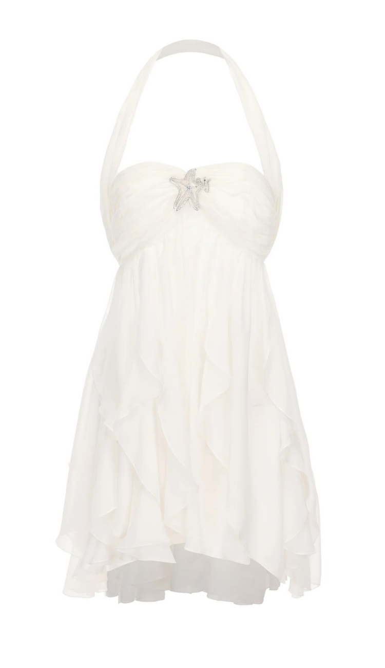 Tavira White Mini Dress