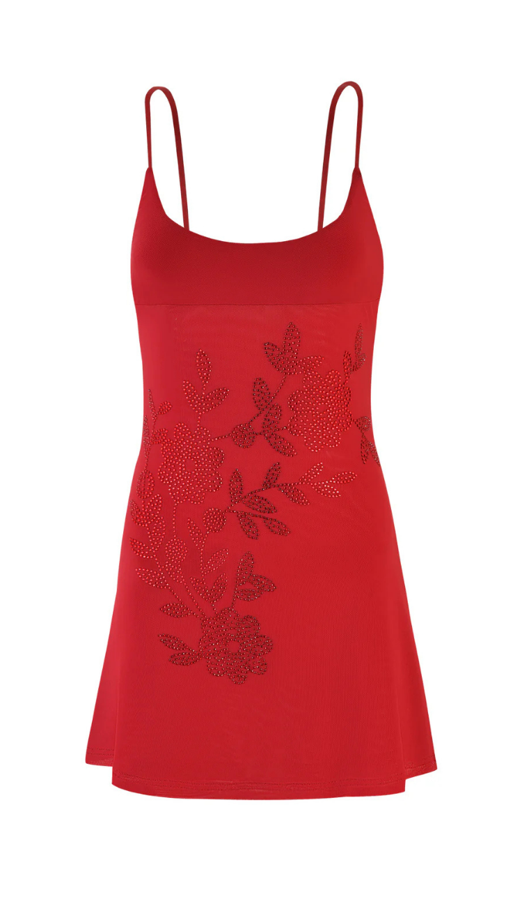 Keya Red Mini Dress