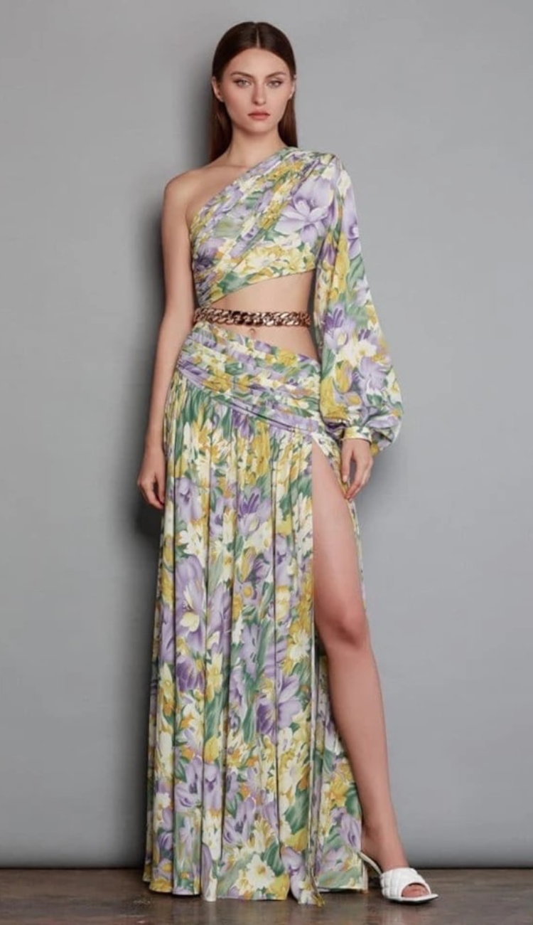 Catalina Cut-Out Maxi Dress