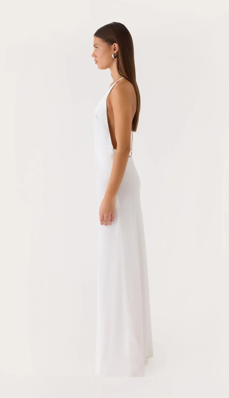 Lizbeth White Maxi Dress