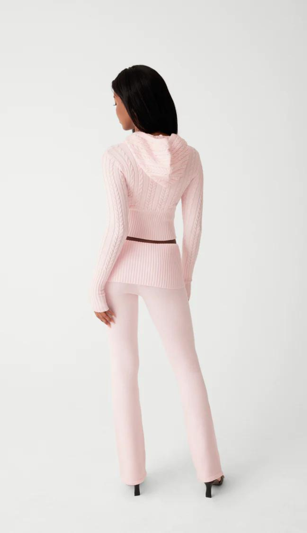 Anneli Pink Knit Sweater & Pants