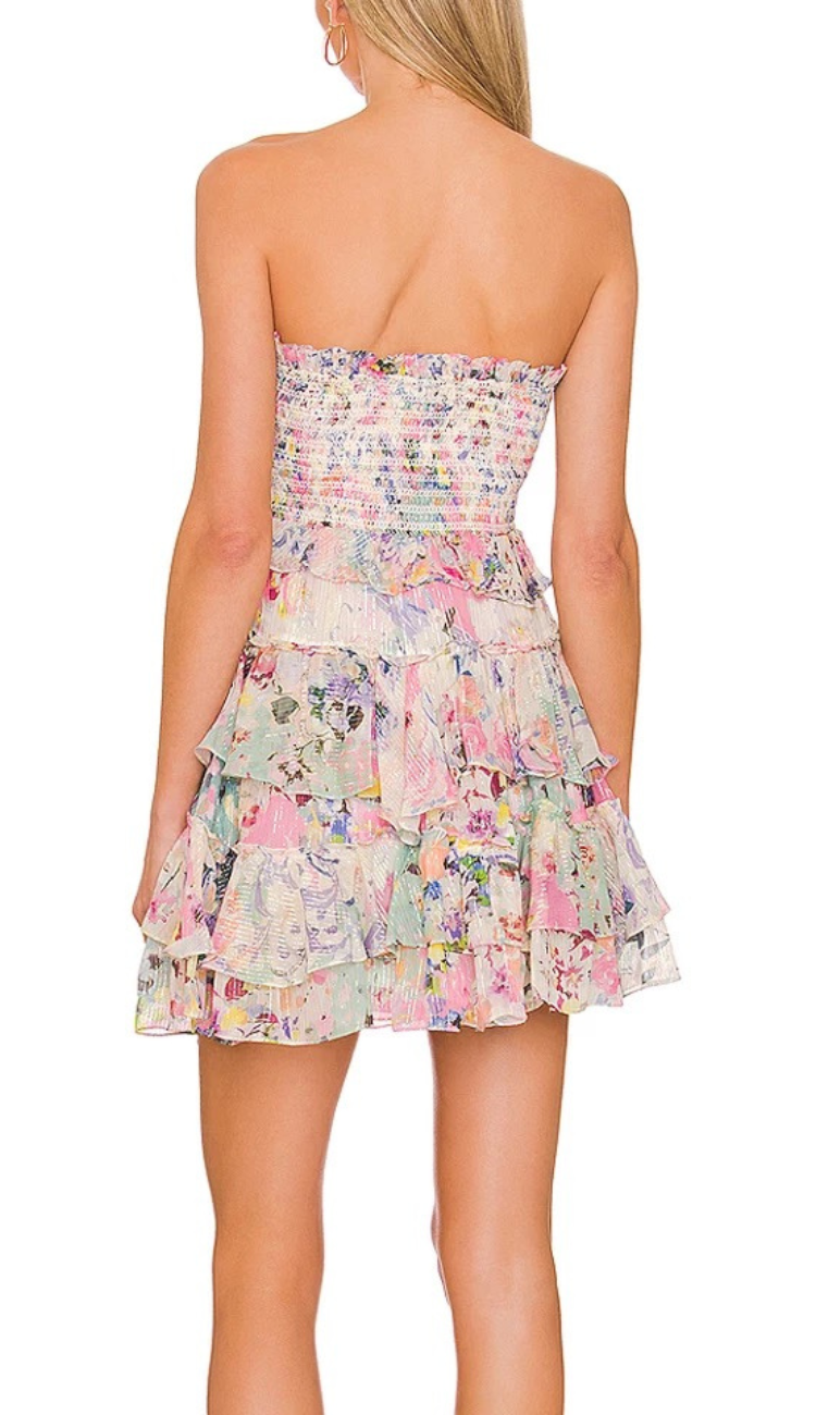 Finley Patchwork Mini Dress