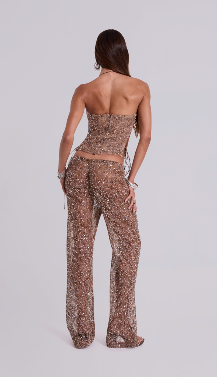 Hannah Sequin Pants Set