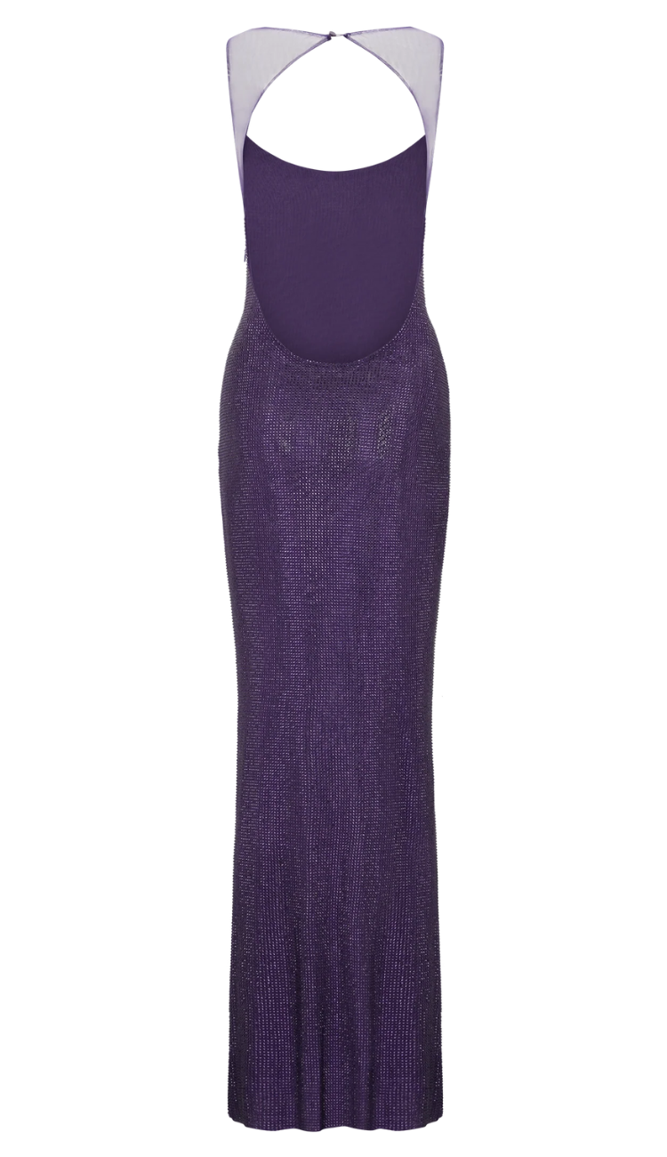Diane Violet Maxi Dress