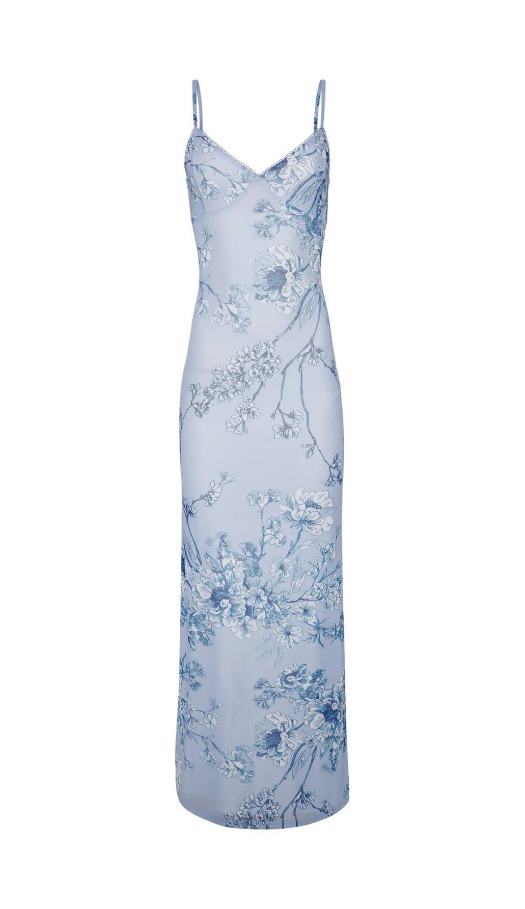 Karolina Blue Maxi Dress