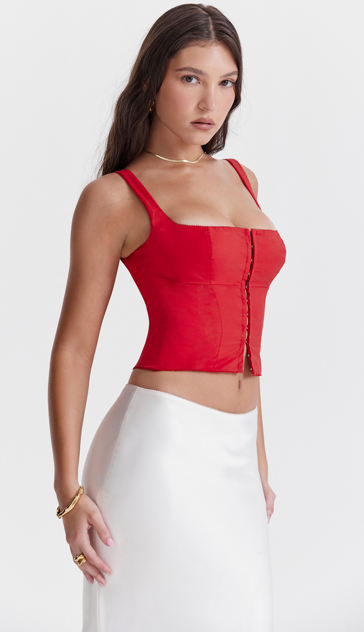 Hannah Corset Cherry Top