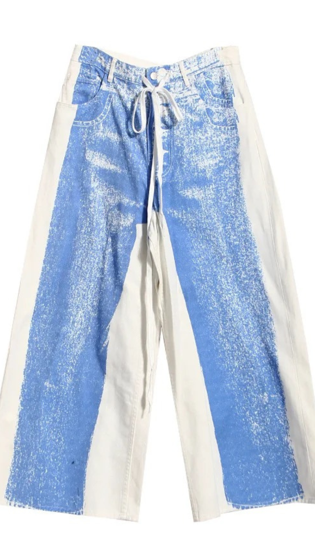 Jeena Blue Wide Jeans