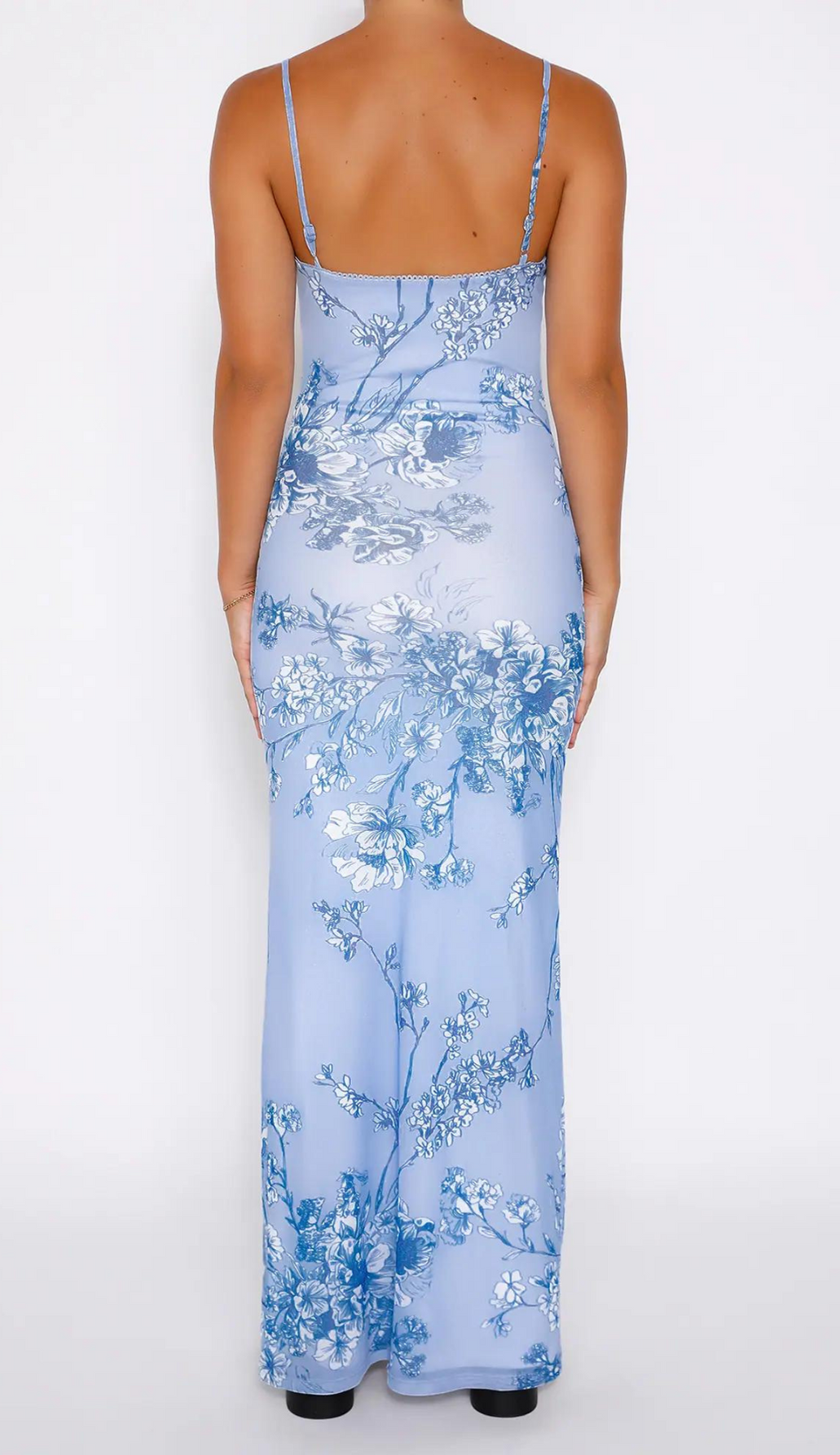 Karolina Blue Maxi Dress