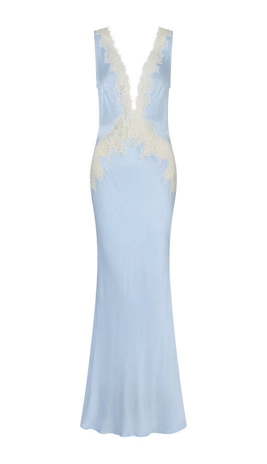 Cassidy Baby Blue Maxi Dress
