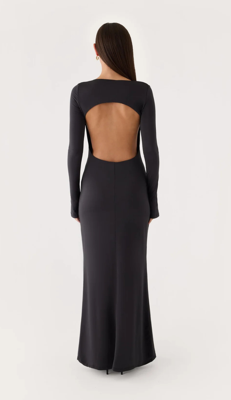 Claire Black Maxi Dress