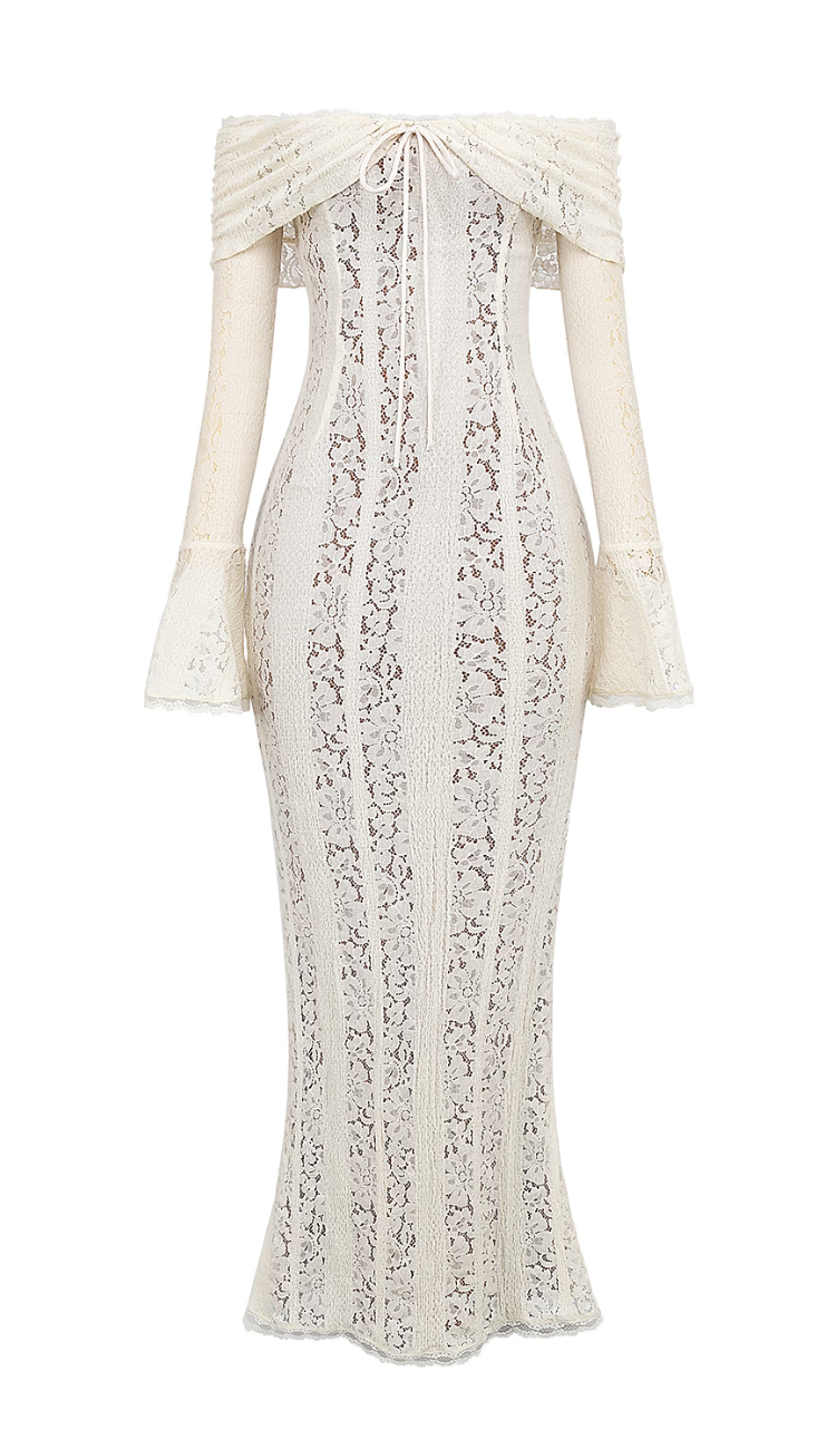 Issey White Maxi Dress