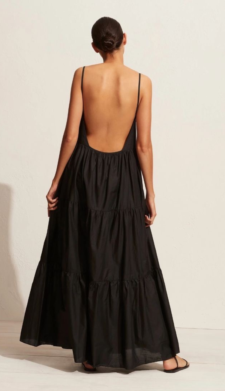 Avery Backless Maxi Dress