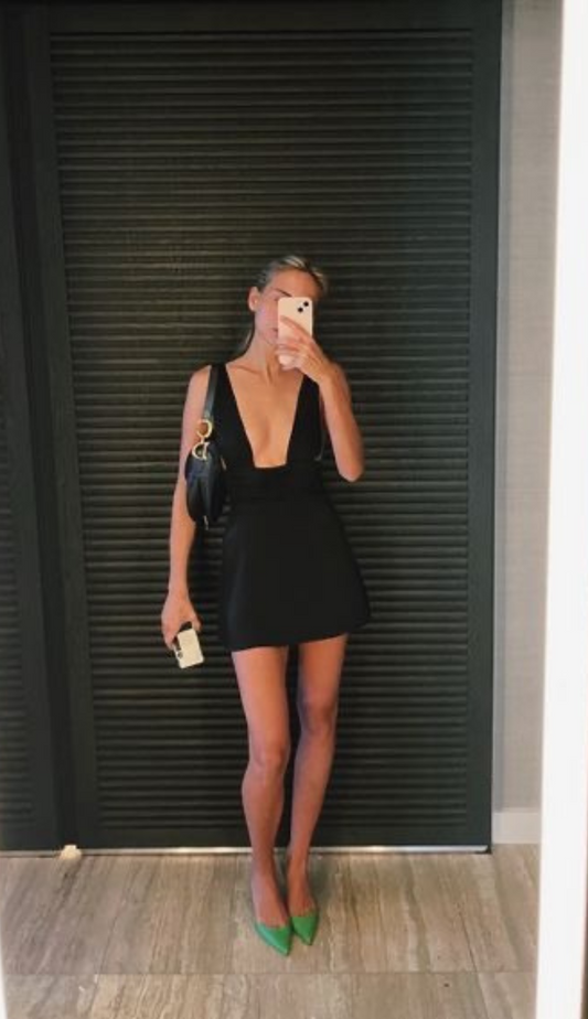 Kate Black Mini Dress