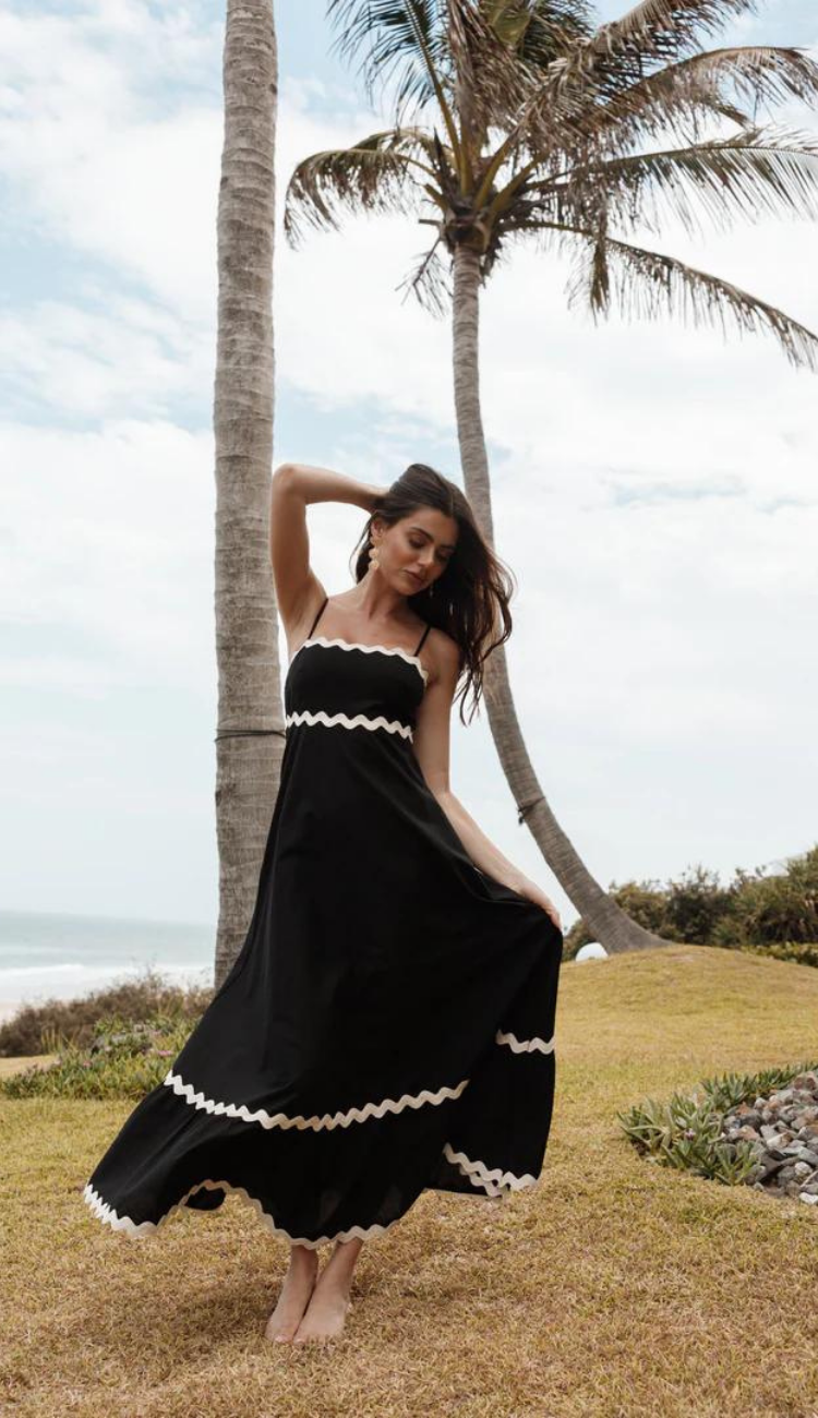 Cheni Black Maxi Dress