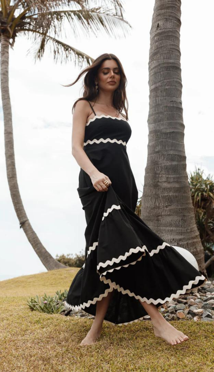 Cheni Black Maxi Dress