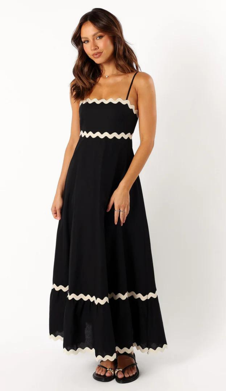 Cheni Black Maxi Dress