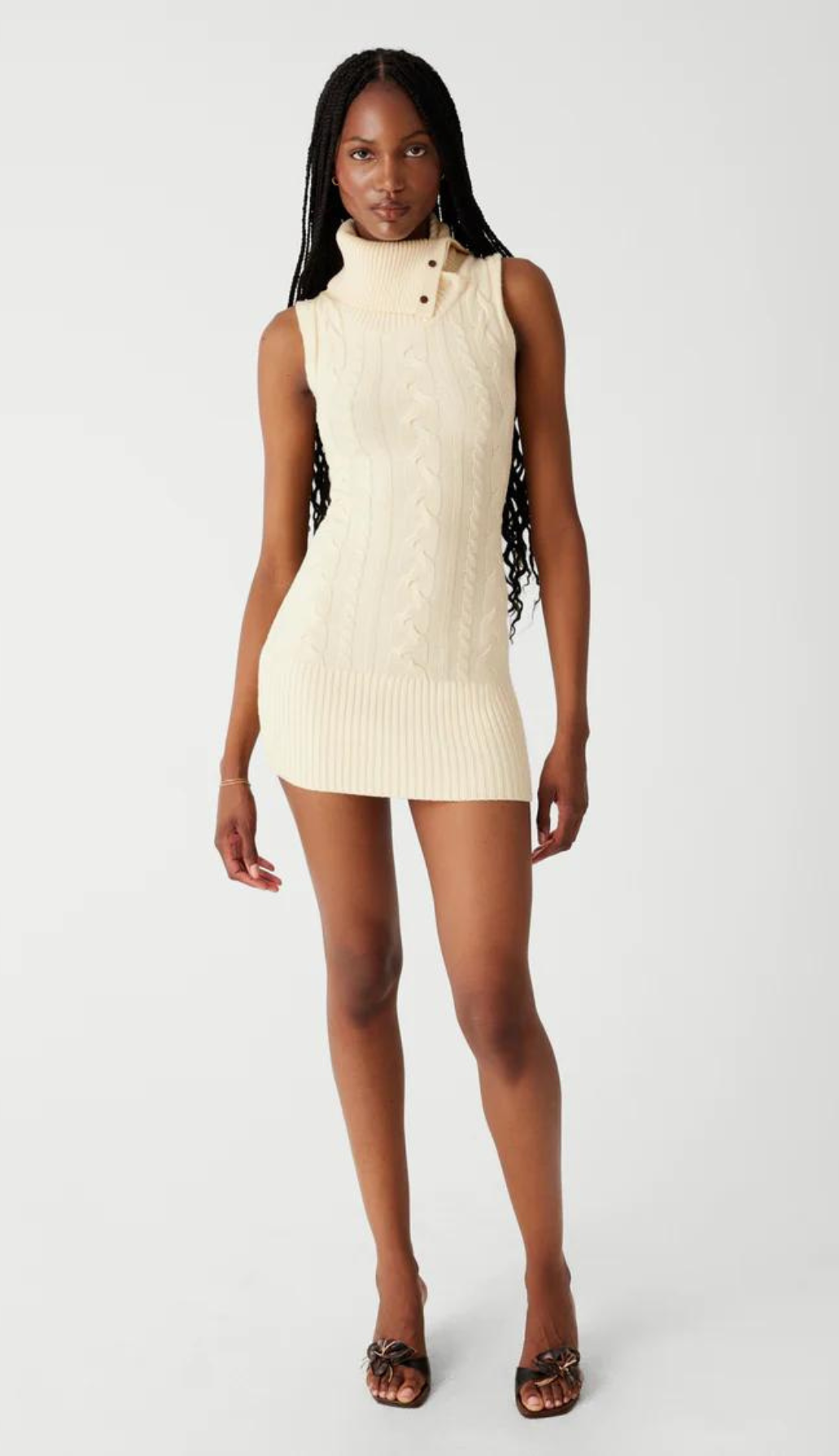 Helga Knit Vanilla Dress