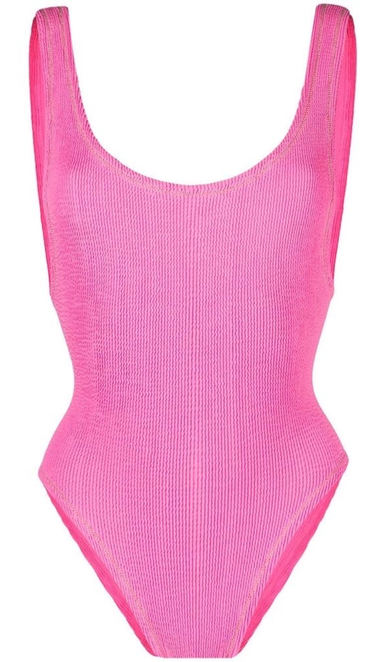 Rosé Textured One-piece