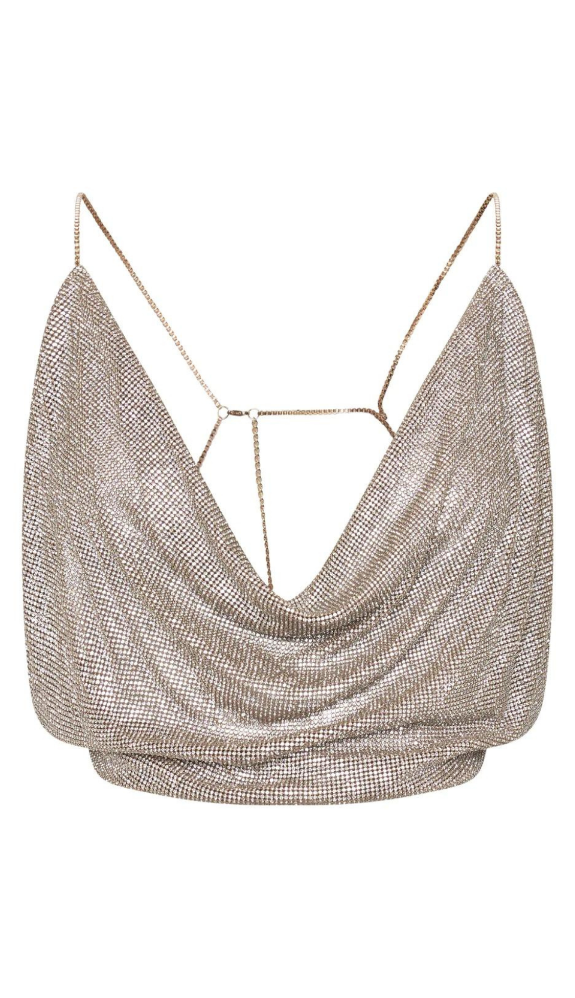 Lacy Gold Diamant Top