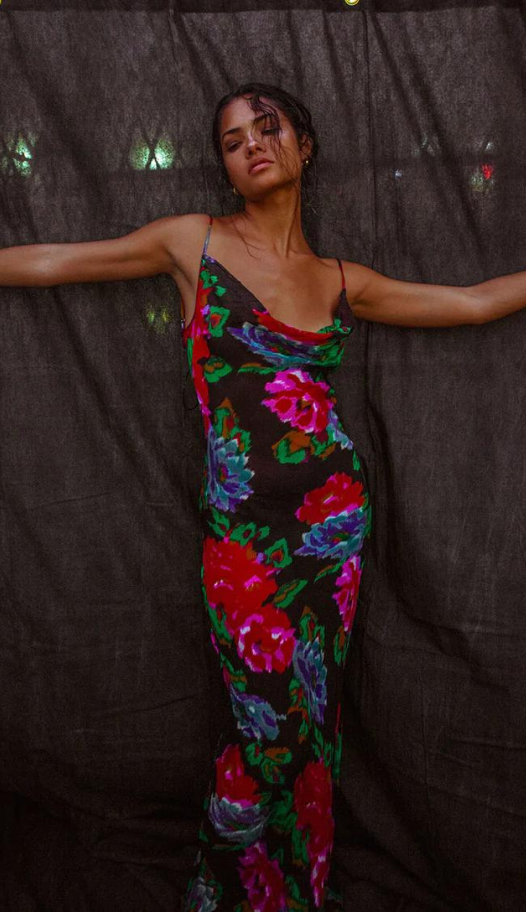 Fiorella Floral Maxi Dress