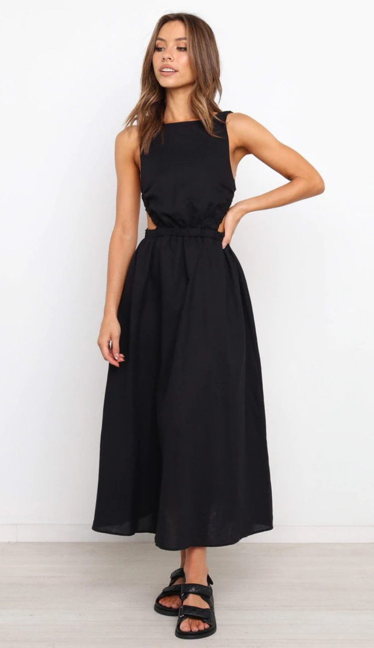 Esther Dress in color Black