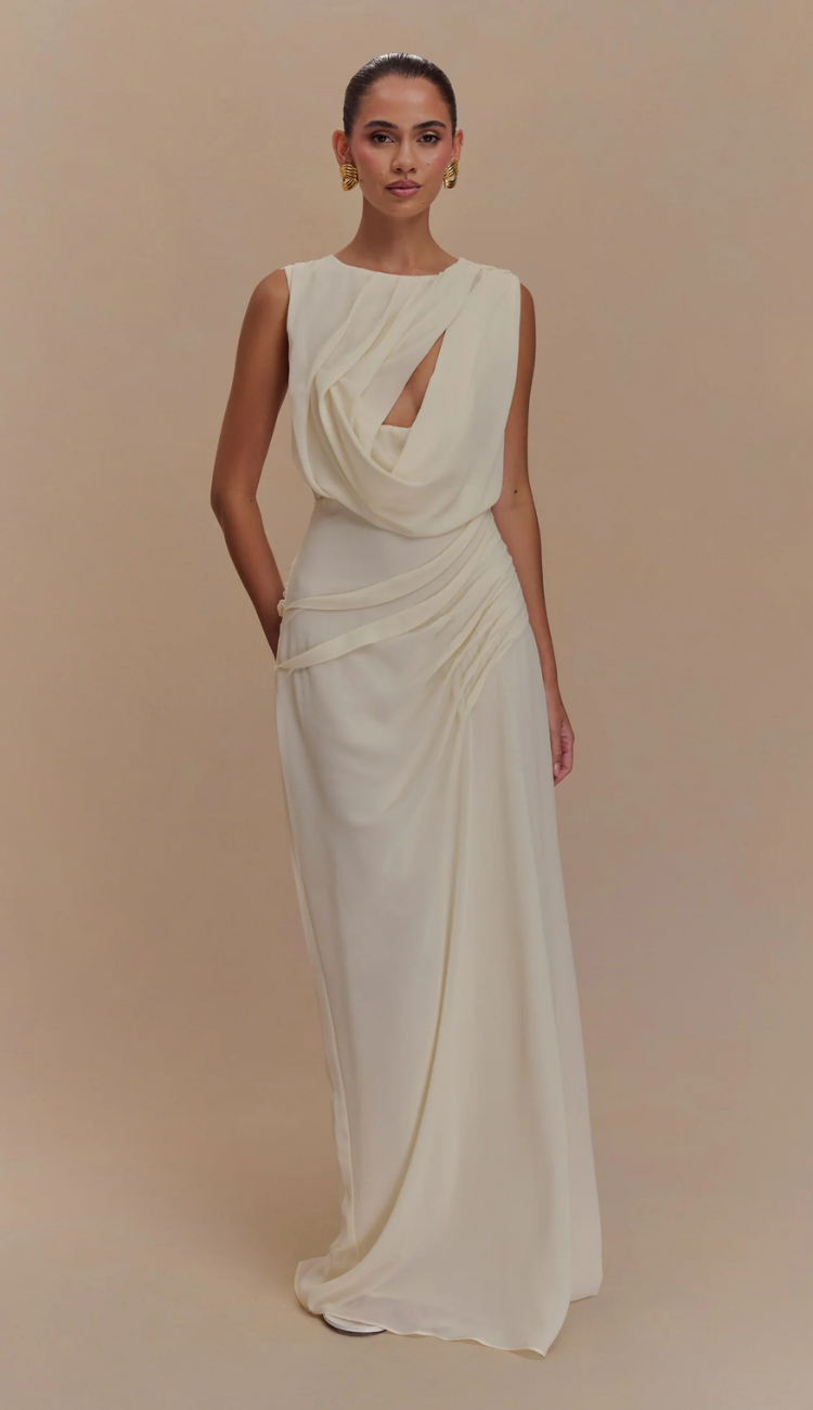 Chelley Chiffon Maxi Dress