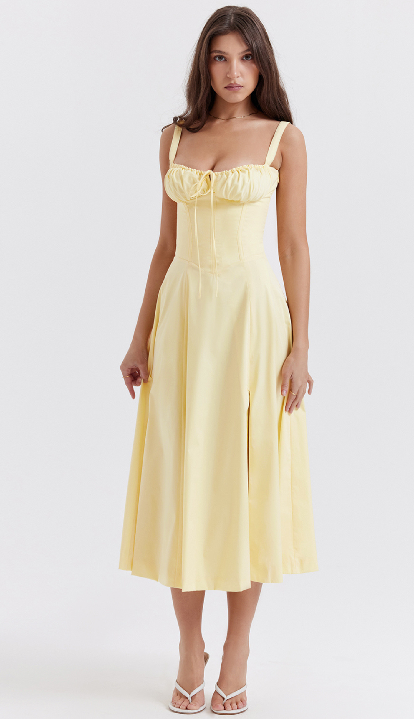 Jasmine Yellow Maxi Dress