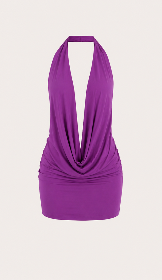 Ariella Violet Mini Dress