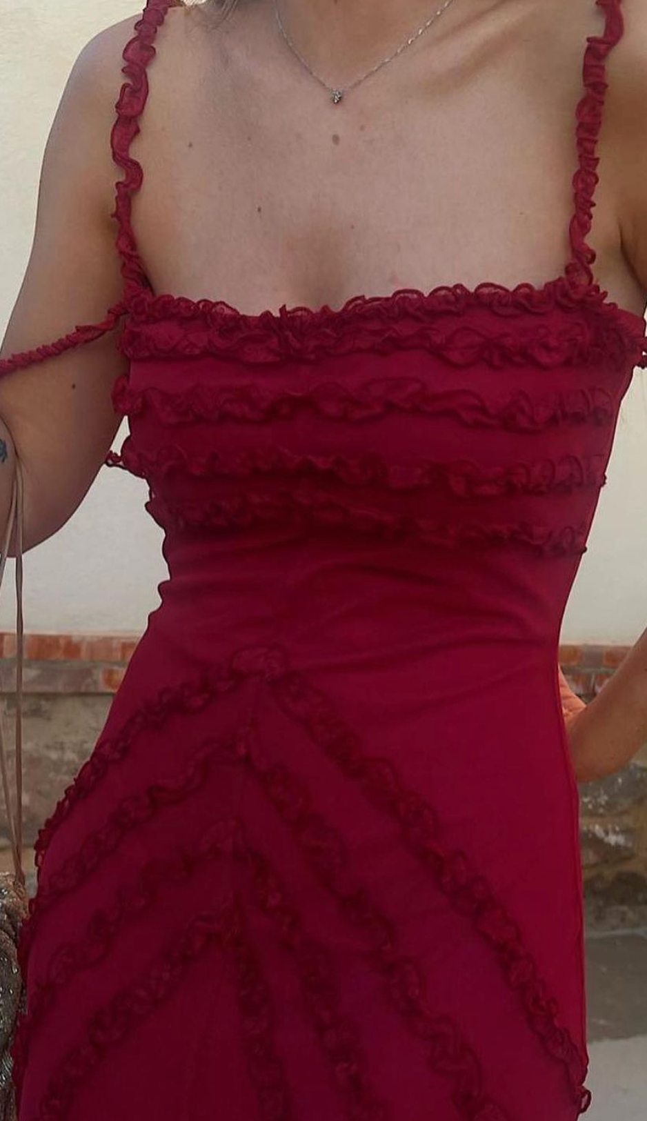 Vestido rojo de Sadie