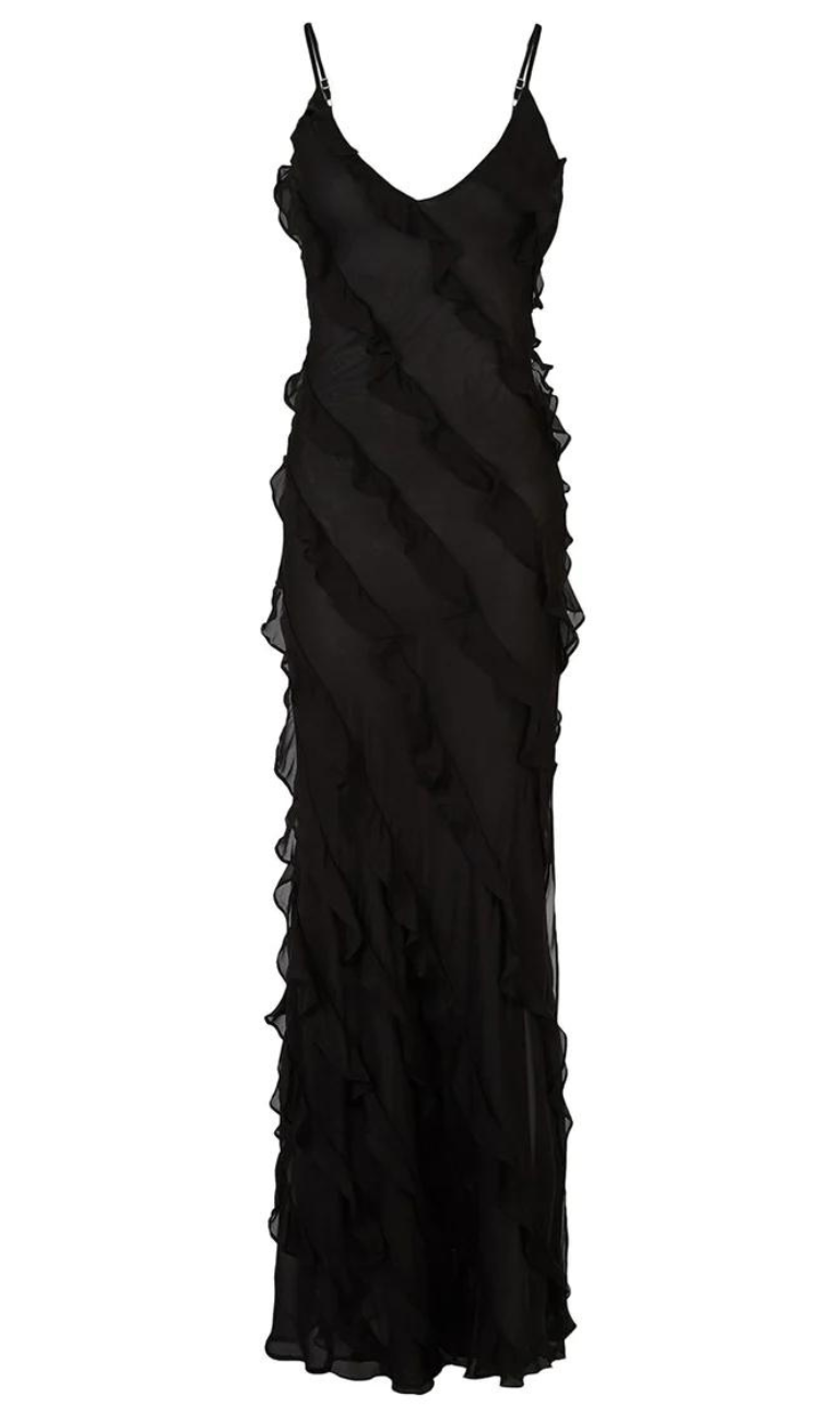 Renata Black Maxi Dress