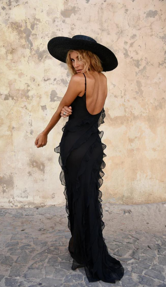 Renata Black Maxi Dress