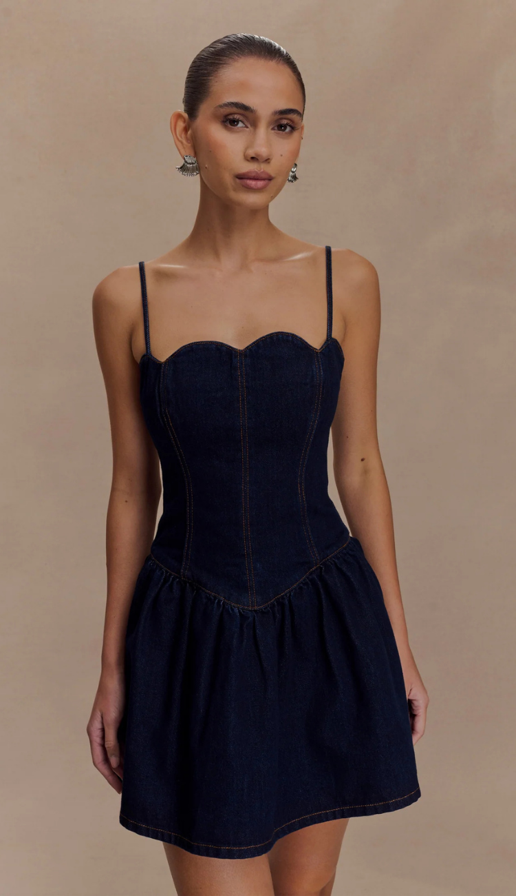 Eda Denim Mini Dress