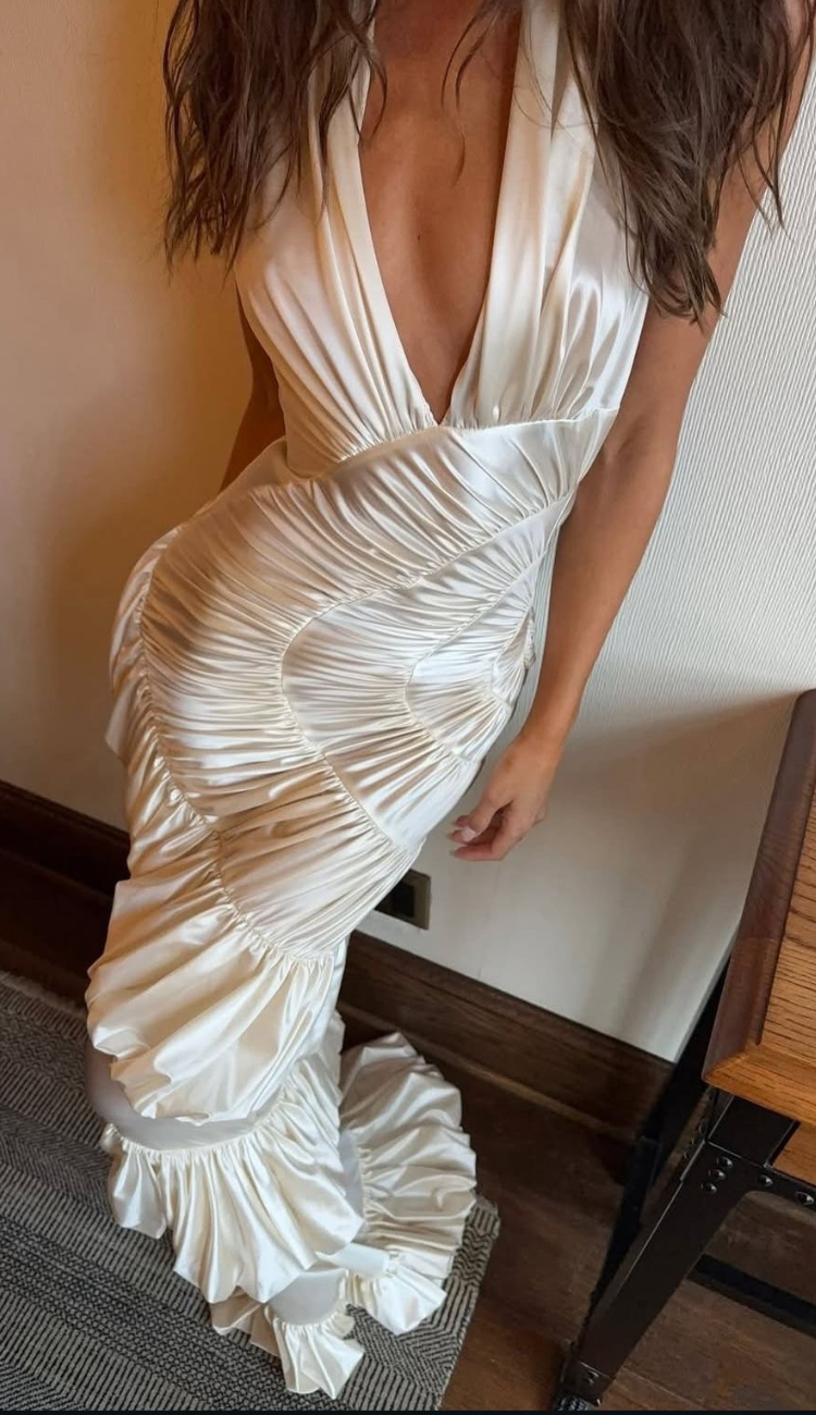 Anetta Ivory Maxi Dress