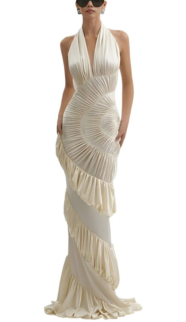 Anetta Ivory Maxi Dress