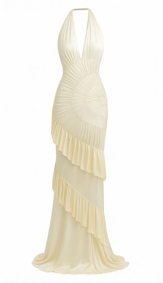 Anetta Ivory Maxi Dress
