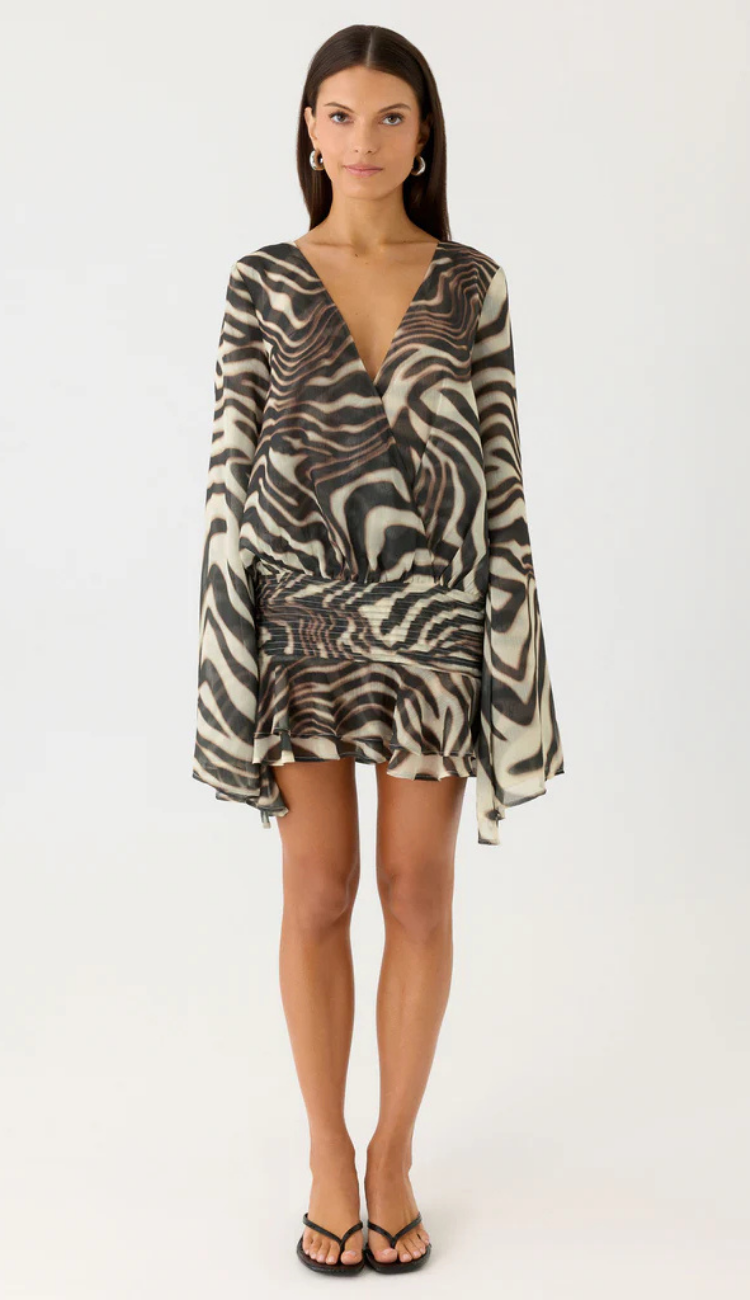 Zulla Zebra Mini Dress