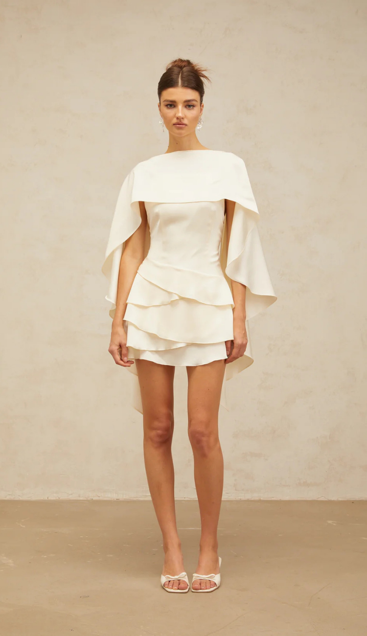 Francesca Satin Mini Dress