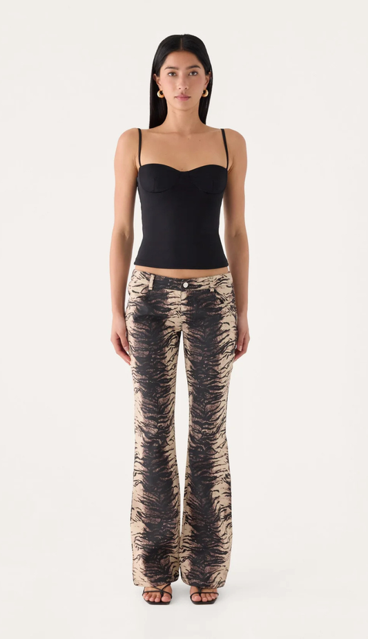 Kai Animal Print Jeans