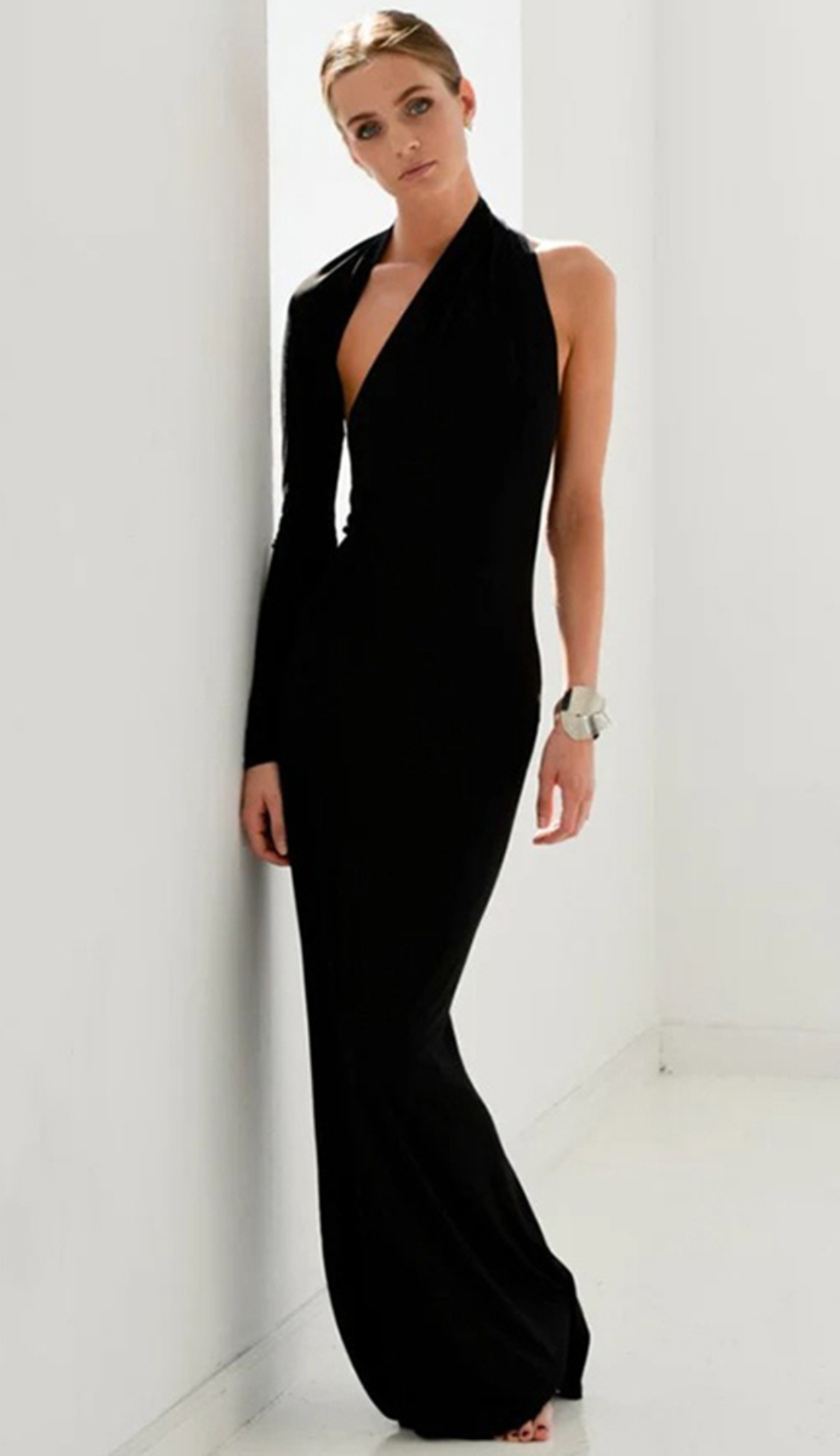 Giova Black Dress