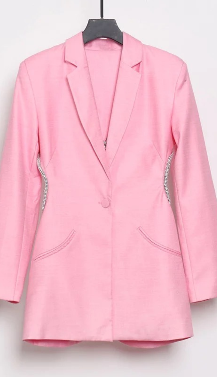 Kendall Pink Blazer Dress