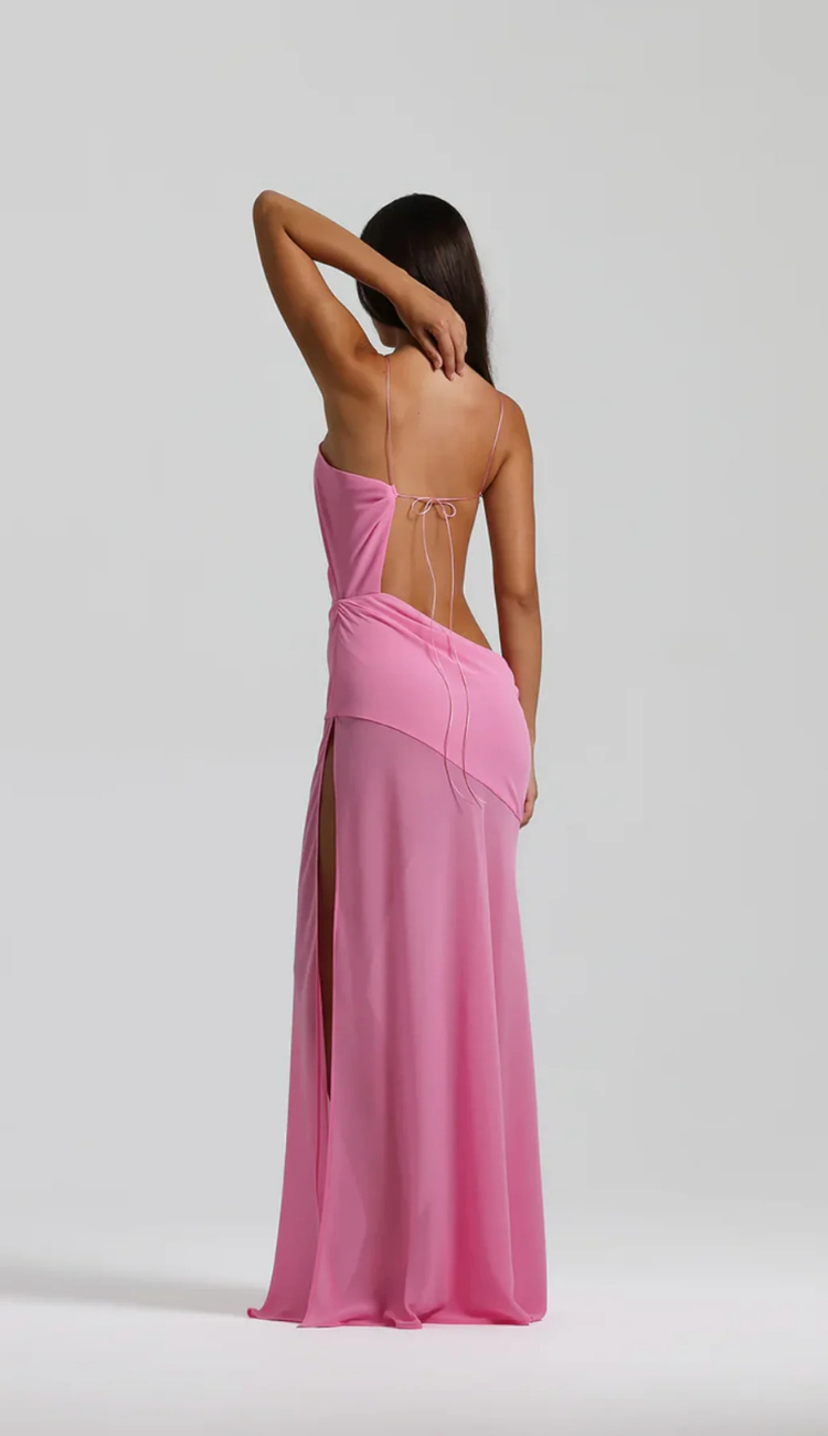 Rita Pink Maxi Dress