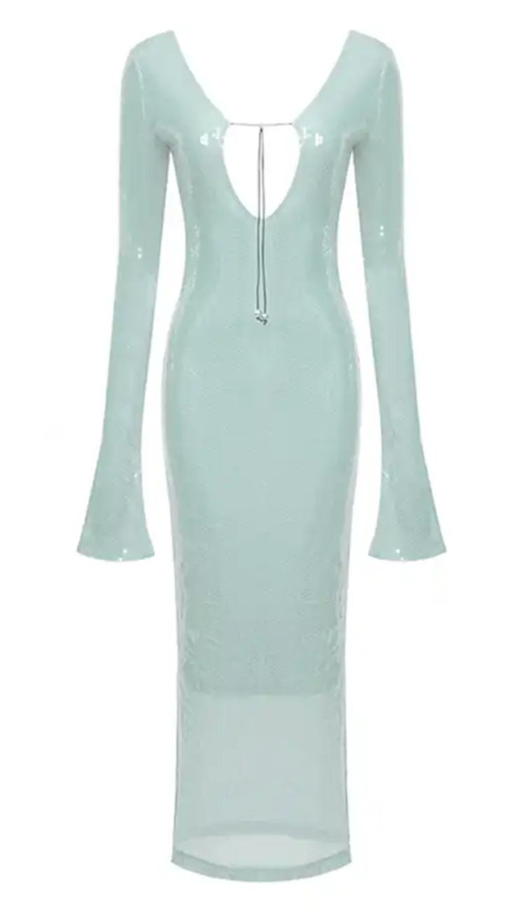 Roana Acqua Midi Dress