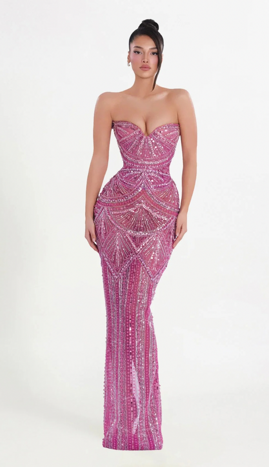 Lina Pink Gown