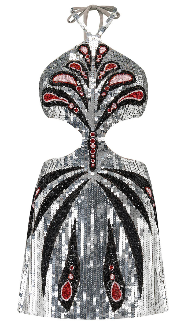 Morpho Sequin Mini Dress